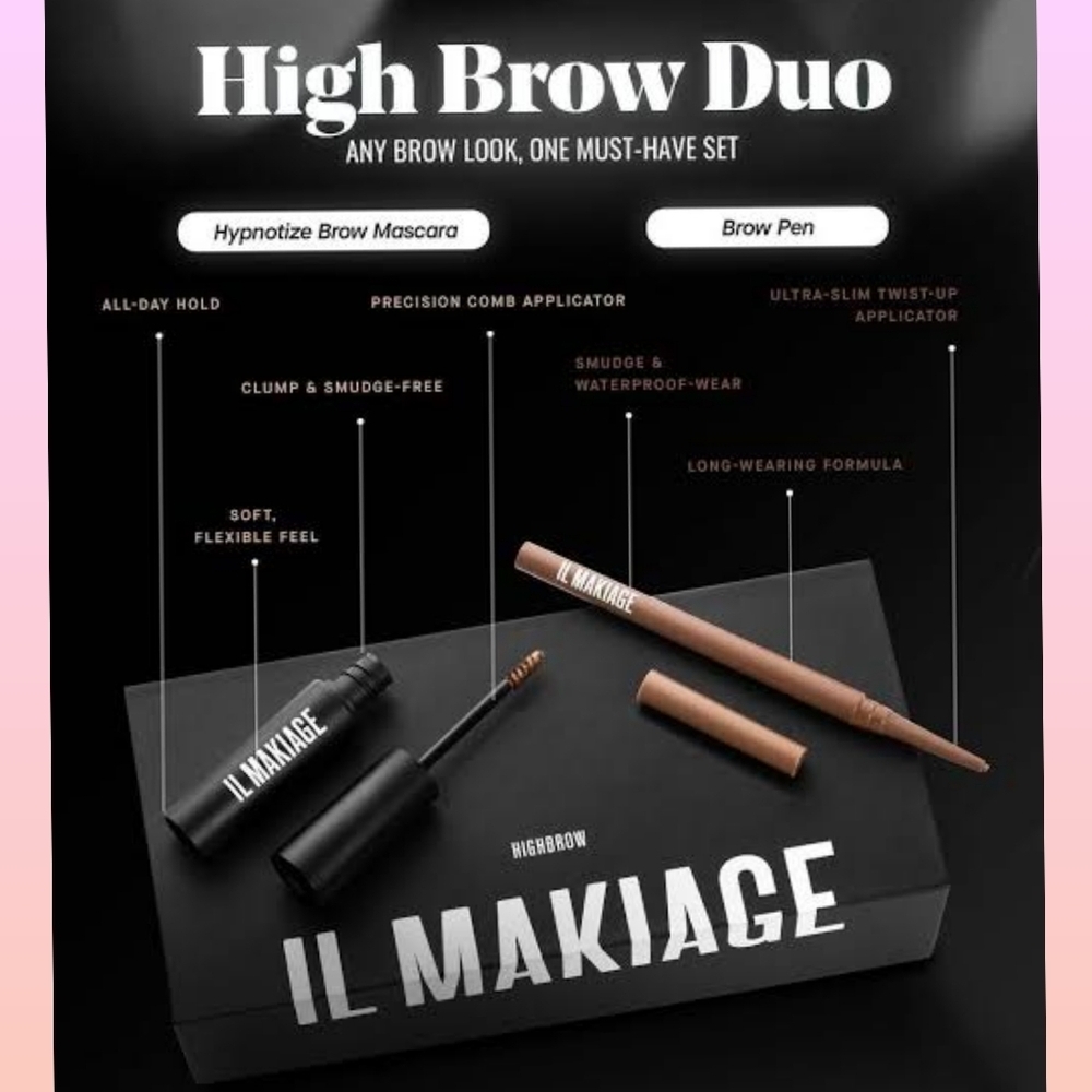 IL MAKIAGE Highbrow Duo Set in Caramel